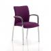 Academy Fully Bespoke Fabric Chair with Arms Tansy Purple KCUP0040 80389DY