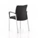 Academy Visitor Chair Black Fabric Back With Arms BR000003 80396DY