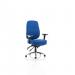 Barcelona Deluxe Blue Fabric Operator Chair OP000243 80431DY