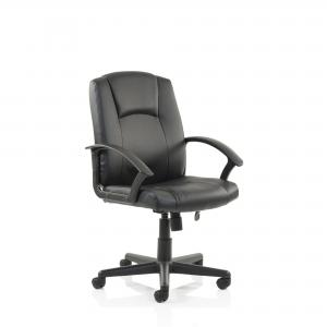 Image of Bella Executive Managers Chair Black Leather EX000192 80445DY