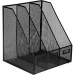 OSCO Wire Mesh Triple Magazine Rack Graphite - MR3 -GTE 81096DT