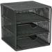 OSCO Wire Mesh 3 Drawer Chest Small Graphite SM3DS-GTE 81110DT