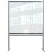 Nobo Premium Plus PVC Free Standing Protective Room Divider Screen 1480x2060mm Clear 1915551 81334AC