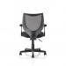 Camden Mesh Chair with Arms Black OP000238 82034DY