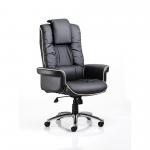 Chelsea Executive Chair Black Soft Bonded Leather EX000001 82111DY