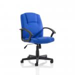 Bella Executive Managers Chair Blue Fabric EX000247 82167DY