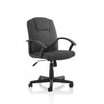 Bella Executive Managers Chair Charcoal Fabric EX000248 82174DY