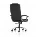 Moore Deluxe Executive Leather Chair Black with Arms EX000045 82258DY