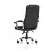 Moore Deluxe Executive Leather Chair Black with Arms EX000045 82258DY