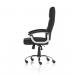 Moore Deluxe Executive Leather Chair Black with Arms EX000045 82258DY