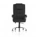 Moore Deluxe Executive Leather Chair Black with Arms EX000045 82258DY