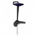 Dynamic Spry Stool Black Frame and Bespoke Colour Fabric Seat Tansy Purple - KCUP1206 82454DY