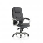 Oscar High Back Faux Leather Executive Office Chair Black EX000243 82664DY