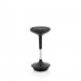 Sitall Deluxe Visitor Stool Black Fabric Seat BR000303 82678DY