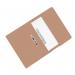 ValueX Pocket Transfer File Manilla Foolscap 285gsm Buff (Pack 25) - 43312DENT 84757PG