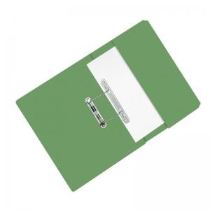ValueX Pocket Transfer File Manilla Foolscap 285gsm Green Pack 25 -