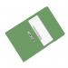 ValueX Pocket Transfer File Manilla Foolscap 285gsm Green (Pack 25) - 43314DENT 84771PG