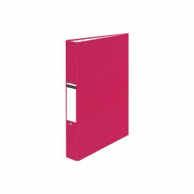 ValueX Ring Binder Paper on Board 2 O-Ring A4 19mm Rings Red - 54348DENT 84981PG