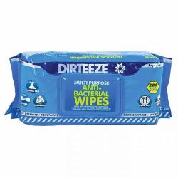 Cheap Stationery Supply of Dirteeze Multipurpose Antibacterial Wipes Flowpack (Pack 200) 85215CP Office Statationery