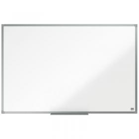 ValueX Non Magnetic Melamine Whiteboard Aluminium Frame 900x600mm 1915480 85604AC