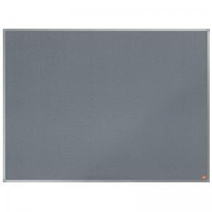 ValueX Grey Felt Noticeboard Aluminium Frame 1200x900mm 1915206