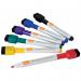 ValueX Whiteboard Marker Bullet Tip 2mm Line Assorted Colours (Pack 6) - 1903792 85688AC