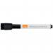 ValueX Magnetic Whiteboard Marker Bullet Tip Black (Pack 6) - 2104184 85695AC
