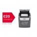 Rexel Optimum AutoFeed 45X Cross Cut Shredder 20 Litre 45 Sheet Automatic6 Sheet Manual Black 2020045X 85779AC