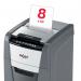 Rexel Optimum AutoFeed Plus 100X Cross Cut Shredder 34 Litre 100 Sheet Automatic8 Sheet Manual Black 2020100X 85800AC