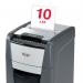 Rexel Optimum AutoFeed Plus 300X Cross Cut Shredder 60 Litre 300 Sheet Automatic10 Sheet Manual Black 2020300X 85842AC