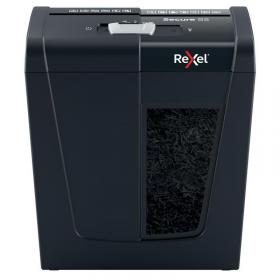 Rexel Secure S5 Strip Cut Shredder 10 Litre 5 Sheet Black 2020121 86003AC