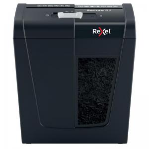 Rexel Secure S5 Strip Cut Shredder 10 Litre 5 Sheet Black 2020121