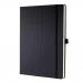 Sigel CONCEPTUM A4 Casebound Hard Cover Notebook Ruled 194 Pages Black 3 for 2 Offer 86325XX