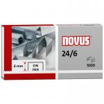 Novus Staples 24 Gauge Wire 6mm Shank (Pack 1000) - NV0400158 86342PL