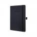 Sigel CONCEPTUM A5 Casebound Soft Cover Notebook Ruled 194 Pages Black 3 for 2 Offer 86346XX