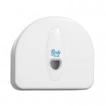 Purely Smile Jumbo Toilet Roll Dispenser White PS1723 86437TC