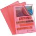 ValueX Cut Flush Folder A4 Grain Polypropylene Red (Pack 10) 56115E 86493EX