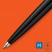 Parker Jotter Gel Pen Black Barrel Blue Ink 2140495 86531NR