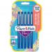 Paper Mate Flair Fibre Tip Pen Medium Point 0.7mm Blue (Pack 5) 2028647 86573NR