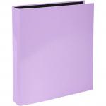 Aquarel Ringbinder Plastic Coated 2 Ring 25mm Pastel Mauve 54565E 86584EX