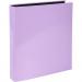 Aquarel Ringbinder Plastic Coated 2 Ring 25mm Pastel Mauve 54565E 86584EX