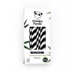 Cheeky Panda Bamboo Paper Straws Black Stripe (Pack 250) 0111129 86731CP