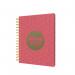 Collins Scandi Mid-Year Diary 2022-2023 A5 Day to Page Geo Pink 818071 86790CS
