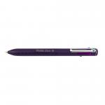 Pentel IZEE 4 Colour Ballpoint Pen Education 1.0mm Tip 0.5mm Line (Pack 12) BXC470-DV-ACDV 86853PE