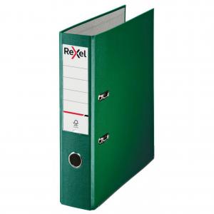 Rexel Lever Arch File Polypropylene ECO A4 75mm Green Pack 10