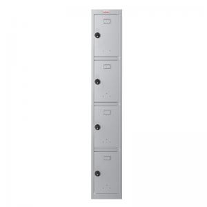 Photos - Safe Phoenix PL Series 1 Column 4 Door Personal locker in Grey with 