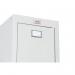 Phoenix PL Series 1 Column 1 Door Personal locker in Grey with Electronic Lock PL1130GGE 