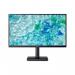 The picture shows a sleek and modern Acer V7 monitor with a 21.5 inch display, featuring a Full HD 1920 x 1080 pixel resolution and an IPS panel for stunning visuals. The ZeroFrame design and adaptive sync technology provide a seamless viewing experience, while the VGA and HDMI ports offer convenient connectivity options.