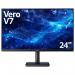 This picture features a sleek Acer Vero V7 23.8 inch monitor with 1920 x 1080 pixel full HD resolution and an IPS panel. The ZeroFrame design, HDMI and DisplayPort connectivity, and Adaptive Sync make it a modern and versatile display option.