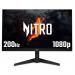 The photo displays two sleek and modern Acer QG241YX1 monitors side by side, each with a 23.8 inch display and a Full HD IPS panel. The bezel-free ZeroFrame design provides a seamless viewing experience. The monitors are connected to a computer via HDMI and DisplayPort, offering the option for FreeSync technology. With vibrant and crisp visuals, these monitors are perfect for productivity or immersive gaming.